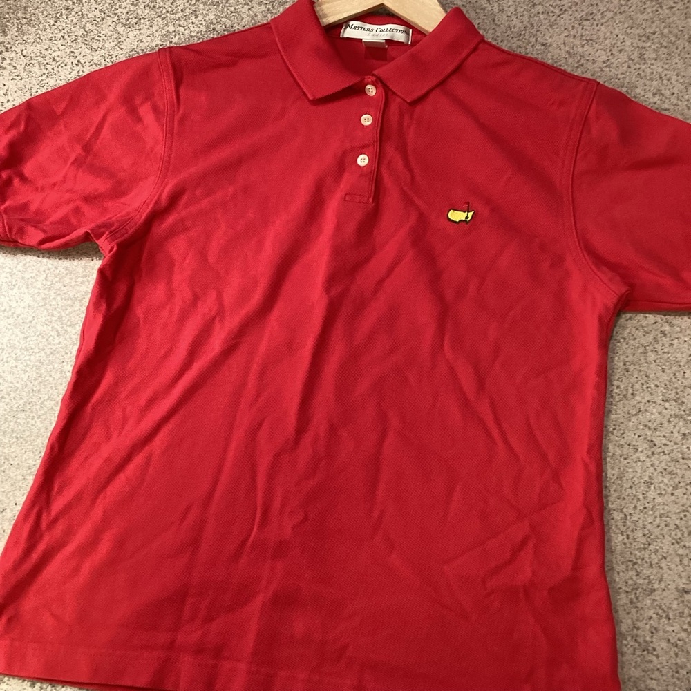 Masters Red Polo Shirt